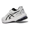 ASICS Abrasion Resistant Rebound Breathable Support Kids' Running Shoes White Black Unisex 1134A016-118