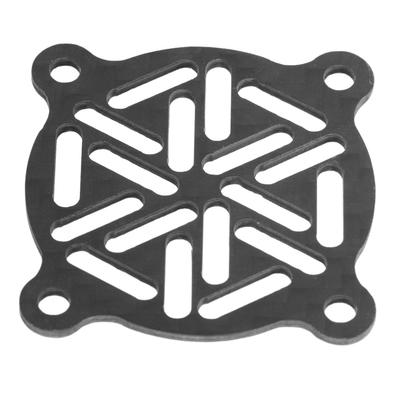 RC Cooling Fan Cover Carbon Fiber 40x40mm RC Electric Motor ESC Cooling Fan Cover for RC Car