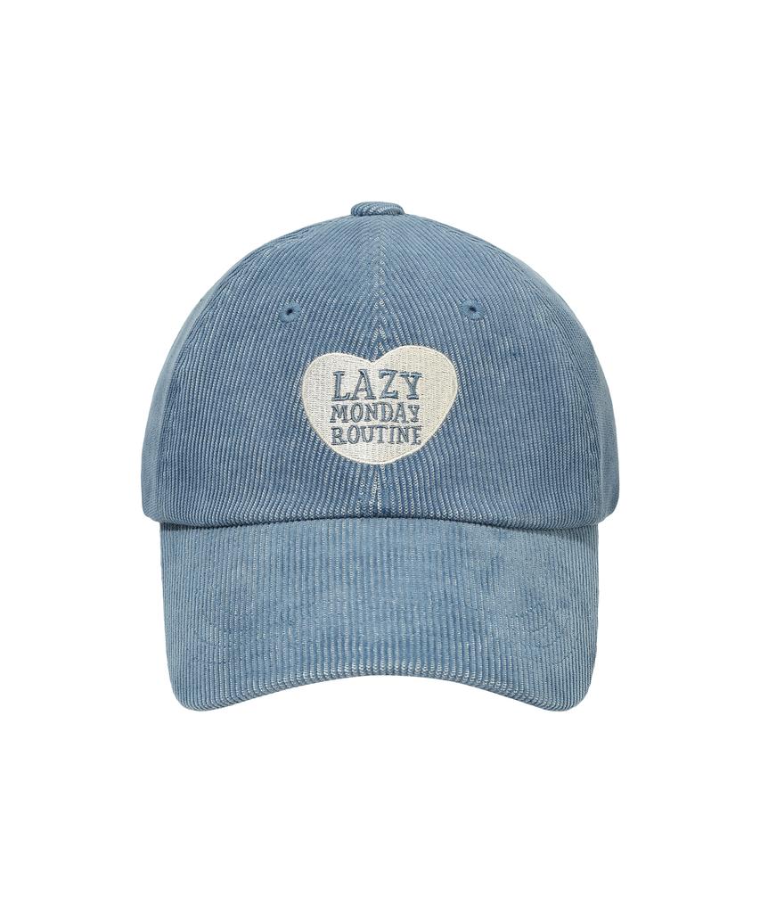 LMR Corduroy Heart Embroidered Ball Cap (3 Colors)