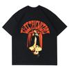 Unisex Short Sleeve Crew Neck Cotton T Shirt Electric Wizard