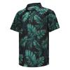 Fashionable Men's Short Sleeved Button Up 3D Digital Printed Pattern Polo Shirt Casual and Comfortable