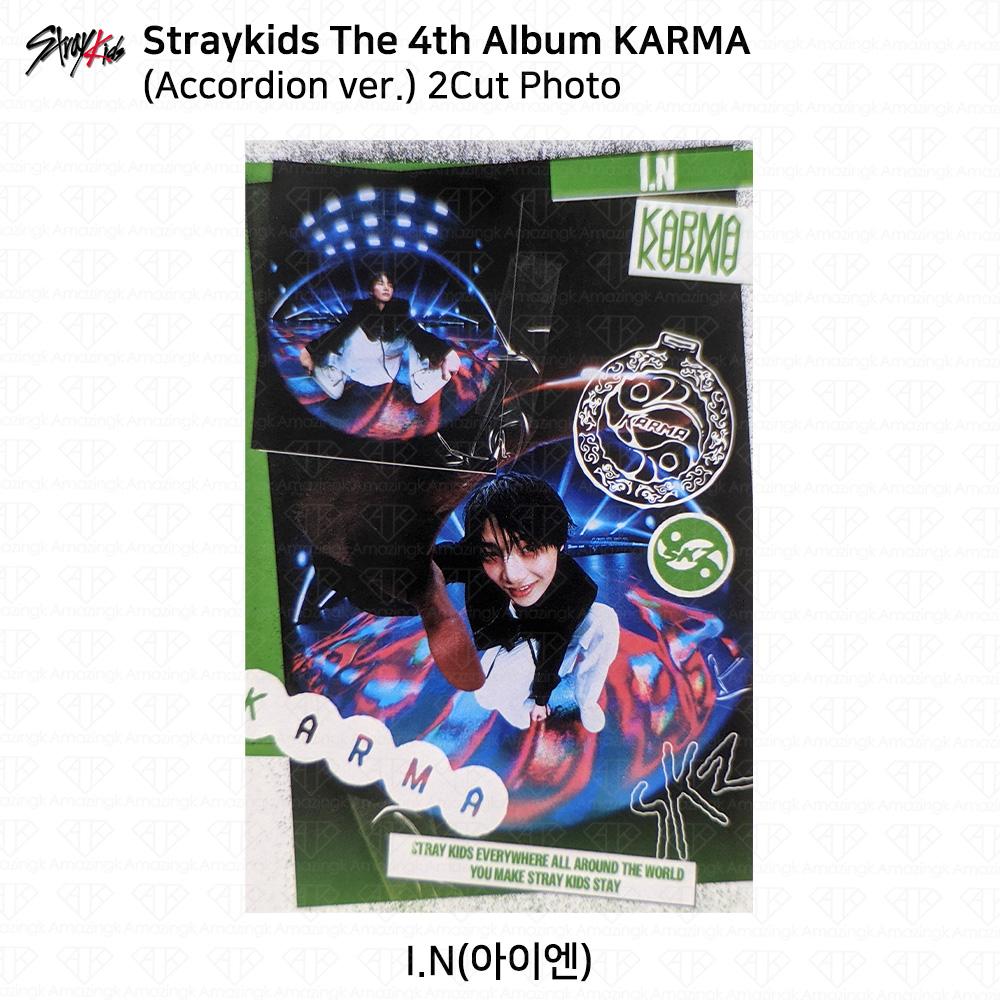 Stray Kids 4. Album Karma wersja Akordeon Oficjalna Fotokarta