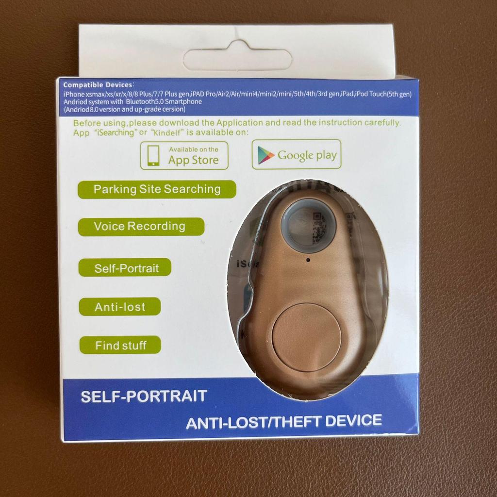 Smart Bluetooth Anti-lost Tracker & Two-way Alarm Key Chain