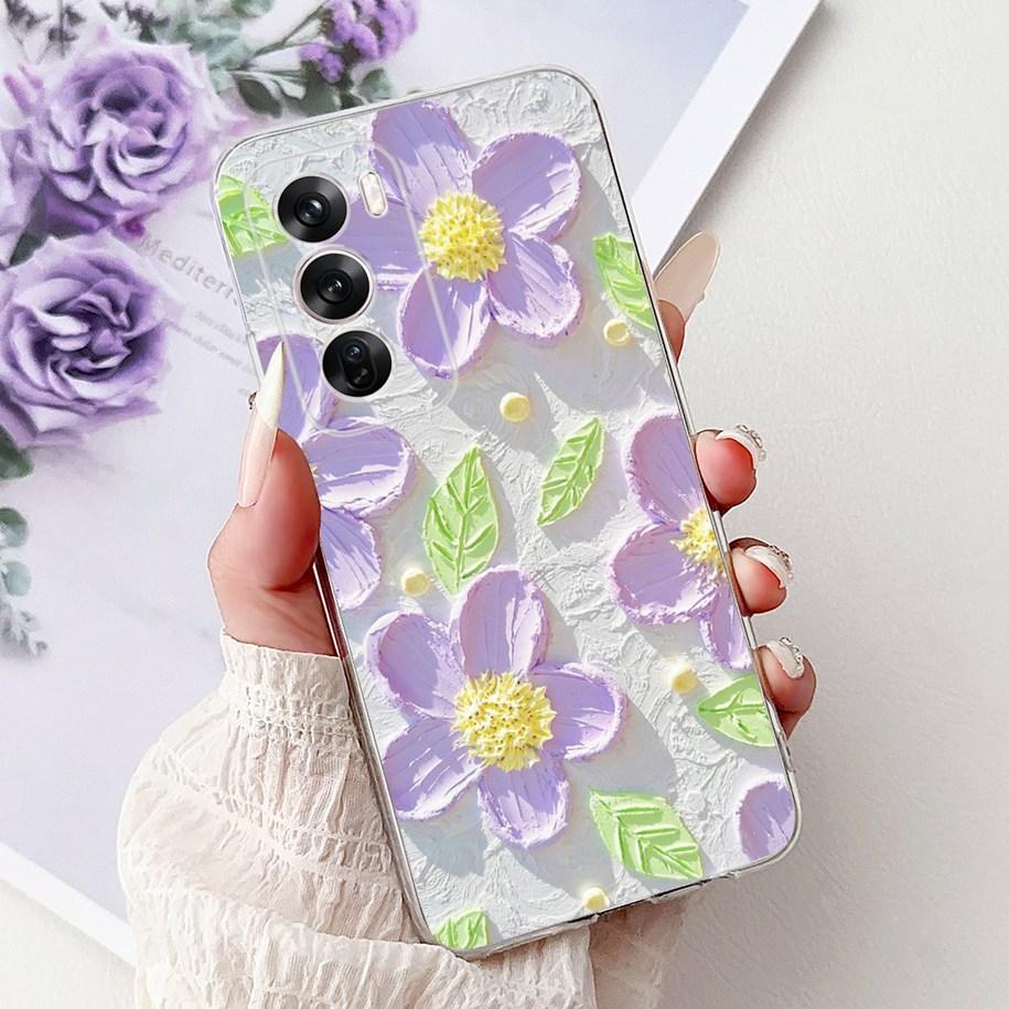 For OPPO Reno12 Pro 5G Case CPH2629 Cover Transparent Silicone Fashion Butterfly Soft Case For Reno 12 CPH2625 Reno 12Pro Fundas