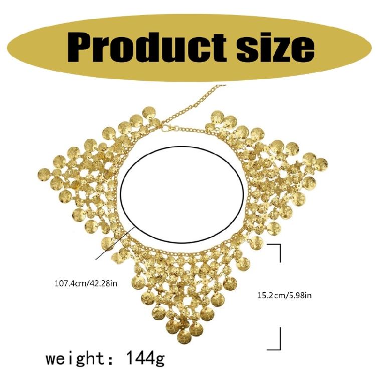 Versatiles Belly Hip Chain with Tassels Trendy Multilayer Durability Waist Chain for Dresses and Sweaters