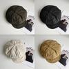 Retro Cotton Octagonal Hat With Wide Brim For Casual And Stylish Women