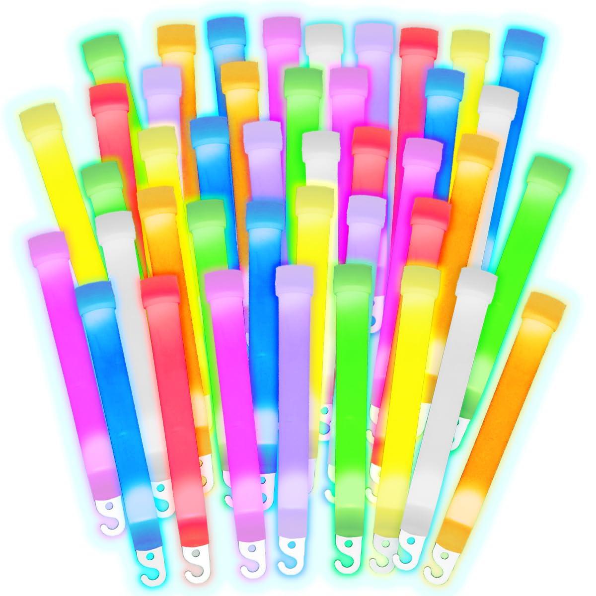 

ЗДОРОВИЙ Chemical 8 Випадкових Кольорів Ручного Ліхтарика, Світло, Концерт, Живий Виступ, Світиться, Довготривалий, (Набір 42)