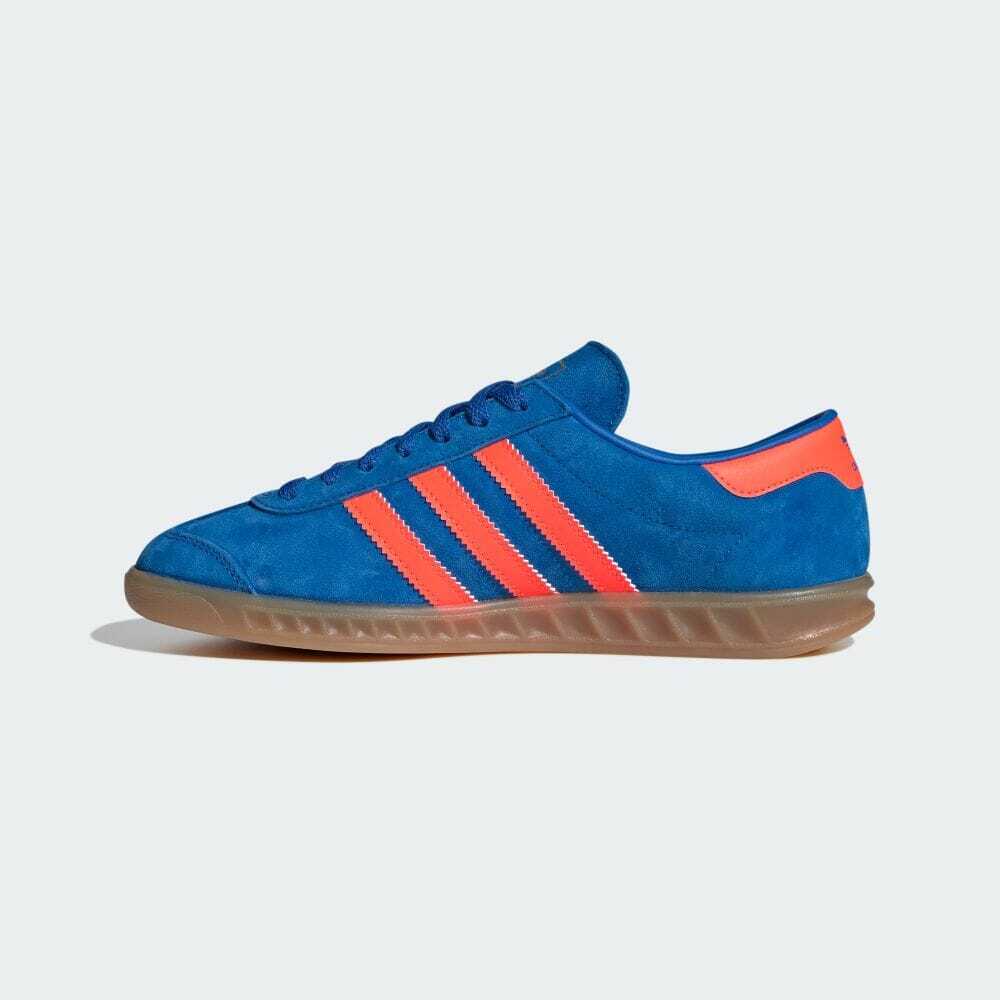 IH5471 Adidas Originals Hamburg Blue Bird Solar Orange Gum (Women's)
