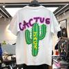 Luxus Kaktus Jack Hip Hop T-Shirts Travis 2023 Herren Hip Hop Baumwoll-T-Shirt Streetwear Tee Top