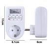 EU Plug Timer Switch Energy Saving Digital Kitchen Timer Week Hour Programmable Timing Socket 220V-240V 50Hz 2300W