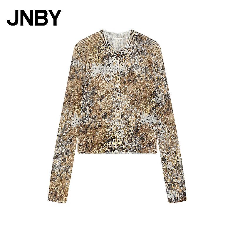 

JNBY 2025 Autumn Round Neck Knit Cardigan S