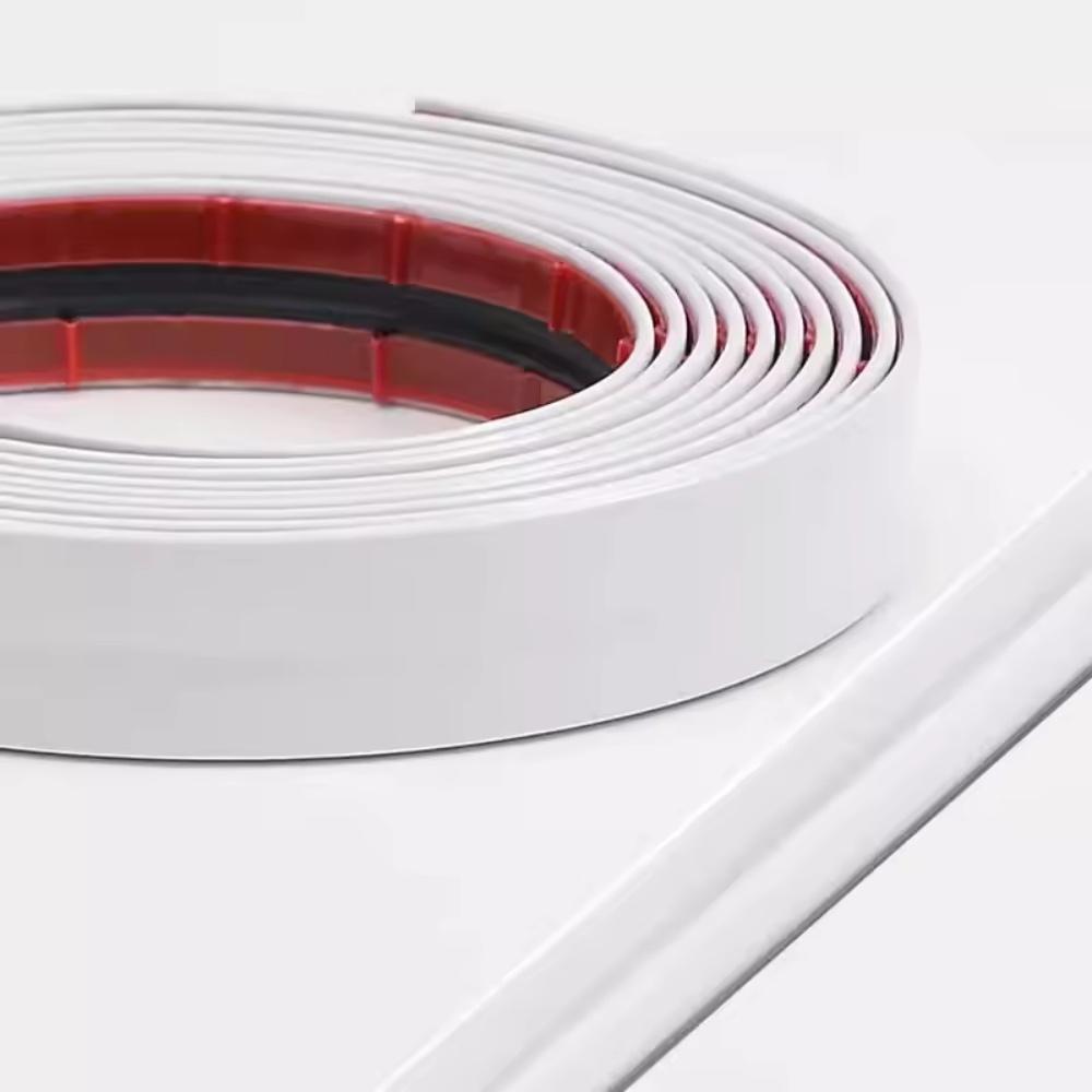 1pc 118.11inX0.79in Background Wall Decoration Tape Wall Corner Protector Molding Styling Trim Sticker Door Window Trim Strip