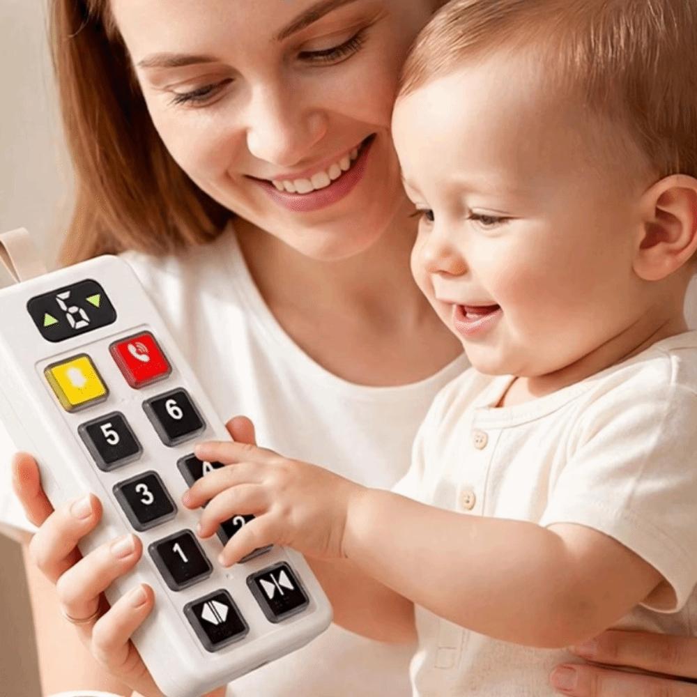 Educational Button Button Sensory Board Numbers Design Elevator Activity Panel Toy Girls