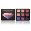 LAMUSELAND 9 Colors Glitter Diamond Eye Shadow Palette Matte Eyeshadow Eye Makeup