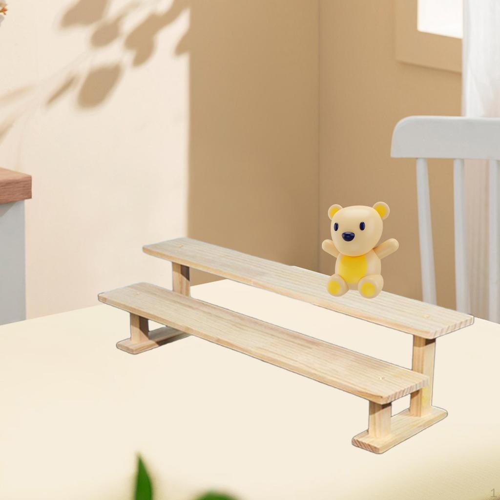 Figure Display Riser Perfume Organizer Storage Rack for Mini Figurines Desserts Show