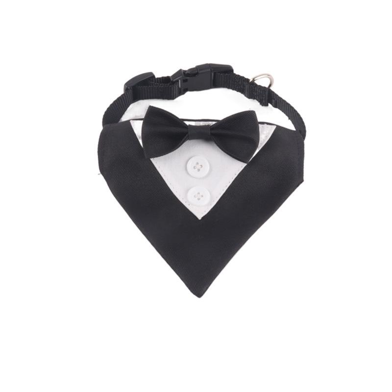 New Pet Bow Tie Collar British Style Wedding Accessory for Dogs Dog Harness Dog Collar Pet Dog Accessories