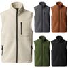 Herr  Fritid  Tillägg Fleece  Förtjockad  Huvförsedd Huva  Väst  Kapp