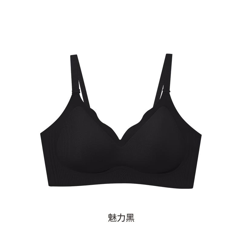 

Spring and summer new soft support lifting without traces gathering without steel ring nude invisible skin XL （85ABC）