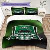 Fc Krasnodar Pattern Bedding uilt Set uilt Cover Pillowcase Home Decoration Birthday Gift (1*duvet cover + 2*pillowcase without core)