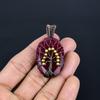 Tree Of Life Ruby Pendant Gemstone Jewelry, 999 Copper Wire Wrapped Handmade Pendant, Latest Design Jewelry