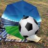 1PC Soccer Ball Umbrella-8-Rib Reinforced, Automatic Open, Lightweight & Durable, Fashion Accessory for Outdoor, H0362