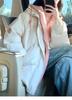 2025 Women's Oversized Down Cotton Jacket - Trendy Thickened Two-Piece Winter Outerwear
