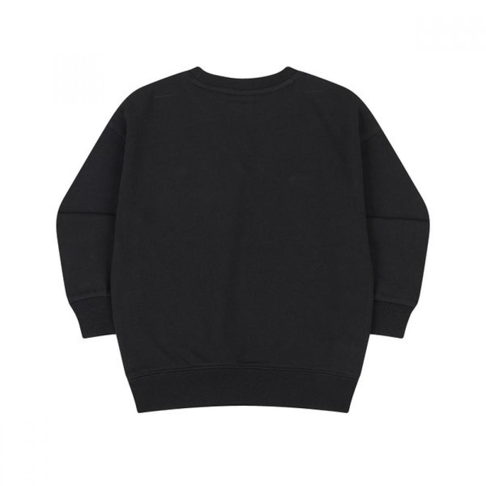 KANGOL KIDS Woven Pocket Mix Sweatshirt Black Rc 0206
