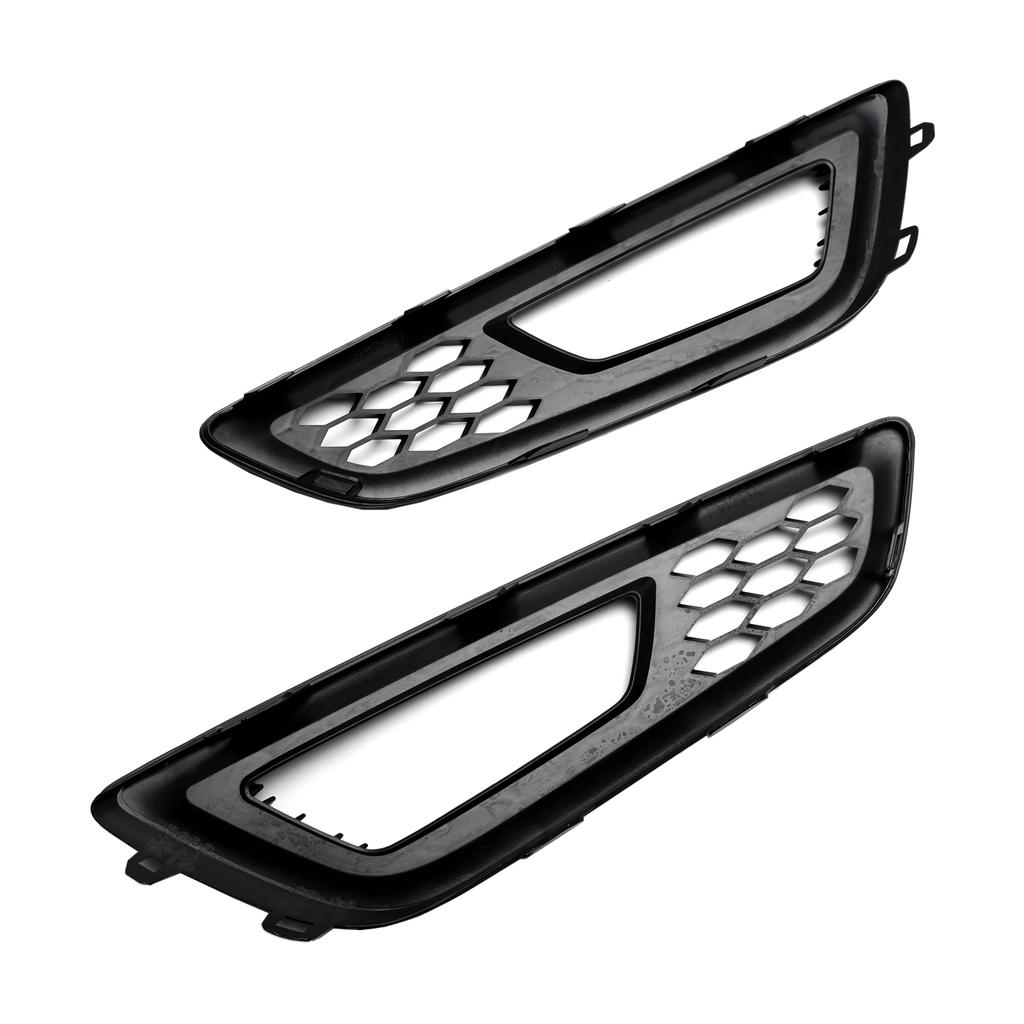 2PCS Front Bumper Fog Light Lamp Cover Bezel Grille Fit Ford Focus 2015-2018