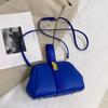 Lychee Pattern Lock Doctor Bag Women's Shoulder Handbag
