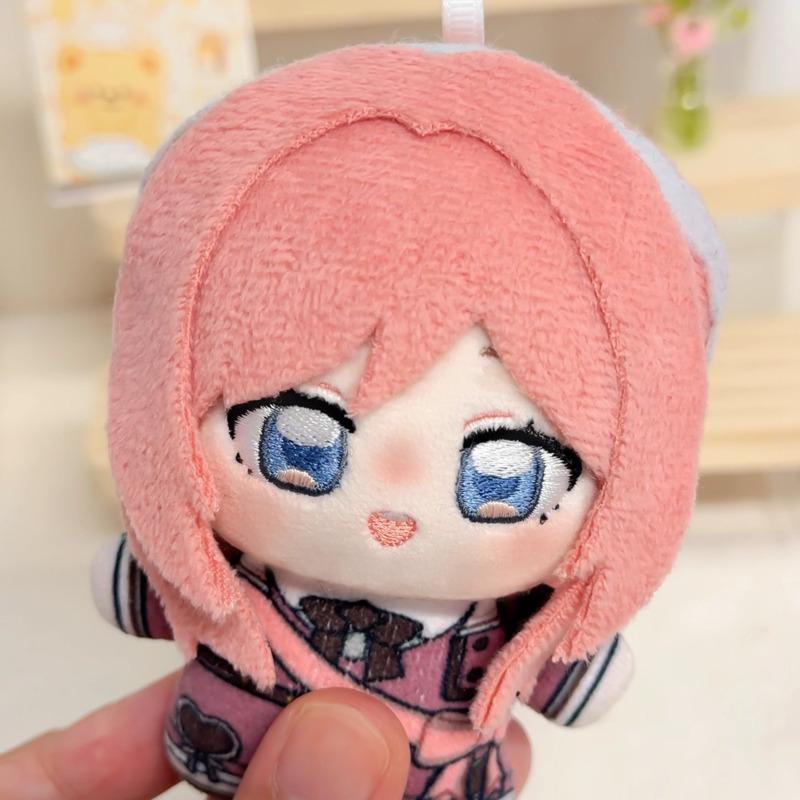 Anime Fujita Himesaki Inspired Plushies Doll 10Cm Anime Fan Made Keychain Stuffed Hataya Shinozaki Birthday Gift