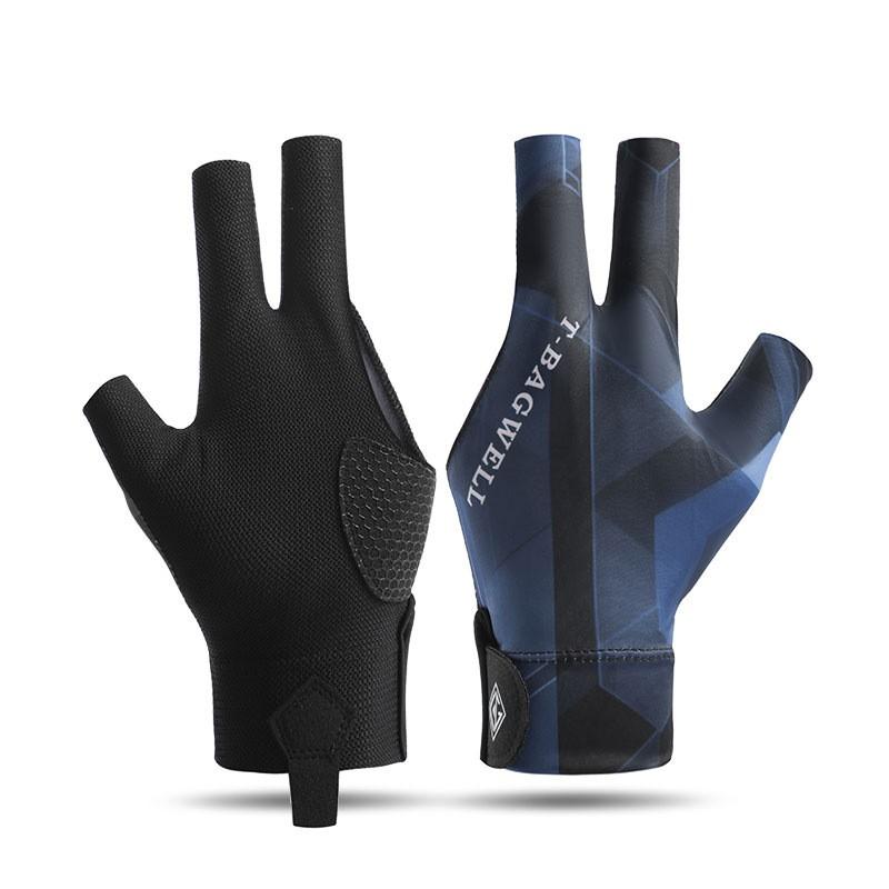 Snooker Billiards Glove Left Hand Half-Finger Anti-Slip Nylon Performance Pool Cue Control
