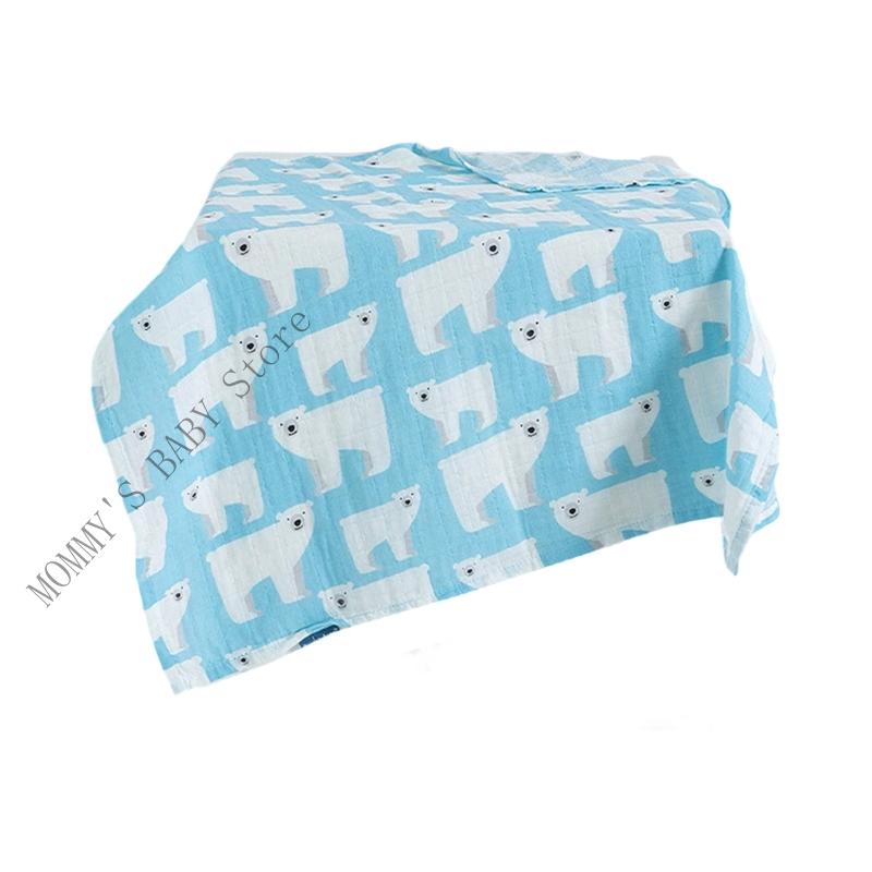 Хлопковая двусторонняя слюнявчик-бандана для малыша Нежная кожа Впитывающий Слюнявчик-бандана Стирка Унисекс Незаменимая вещь для кормления младенца