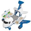 Qwz New Aircraft Simulation Track Inertia Toy Airplane With Lights Music Large Size Passenger Plane Kids Airliner Toy Car Gifts