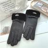 Korean Style Gloves Full Finger Gloves  Driving Mitten Autumn Winter Female Gloves
