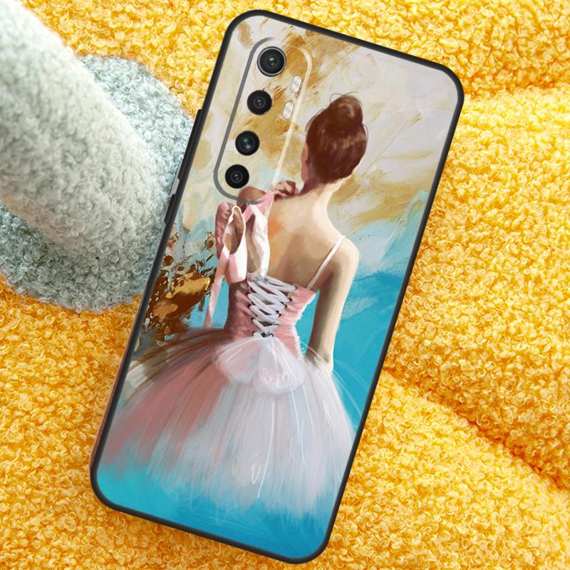 Ballerina Ballet Dance Girl Case For Xiaomi 17 Pro Max 13 14 15 Ultra 13T 14T 15T Cover For POCO X7 X5 X6 F5 F6 F7 F8 Pro
