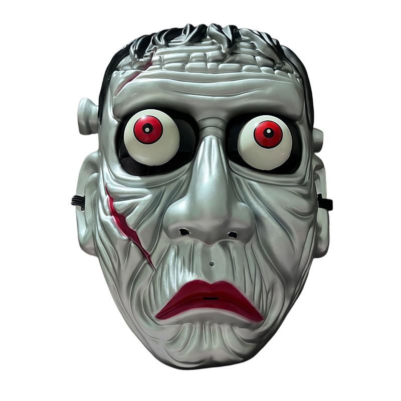 Horror Mask Role Play Comfortable And Breathable Halloween Dress Up Cosplay Props Grimace Mask Horror Props
