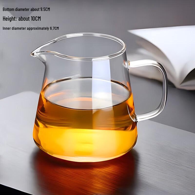 Qiwei Premium Heat-Resistant Glass Tea Pitcher
