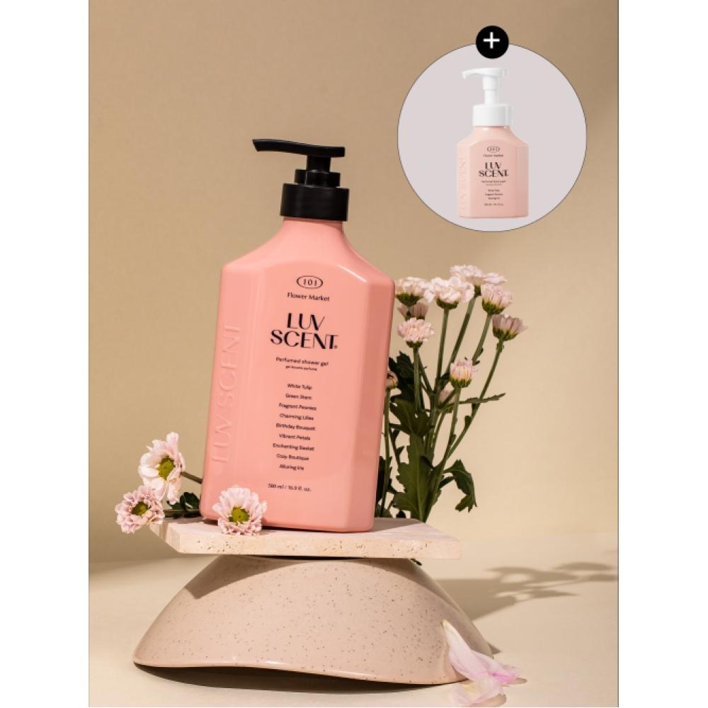 

Luvscent Body Wash Flower Market White Tulip 500ml + White Tulip Hand Wash 300ml Free NONE