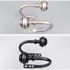 2Pcs Vintage Style Curtain Holdbacks Wall Mounted Tieback Hooks Drapery Tie Backs  Home Decor