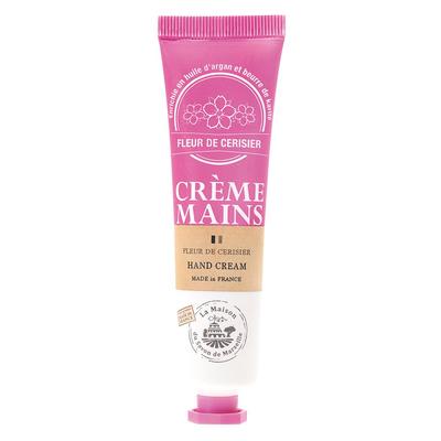 Nemlendirici İçerikli ve Kiraz Çiçeği Kokulu Provence El Kremi 26g, Fransa'da Üretilmiştir, (OZ-PVH-1-3)