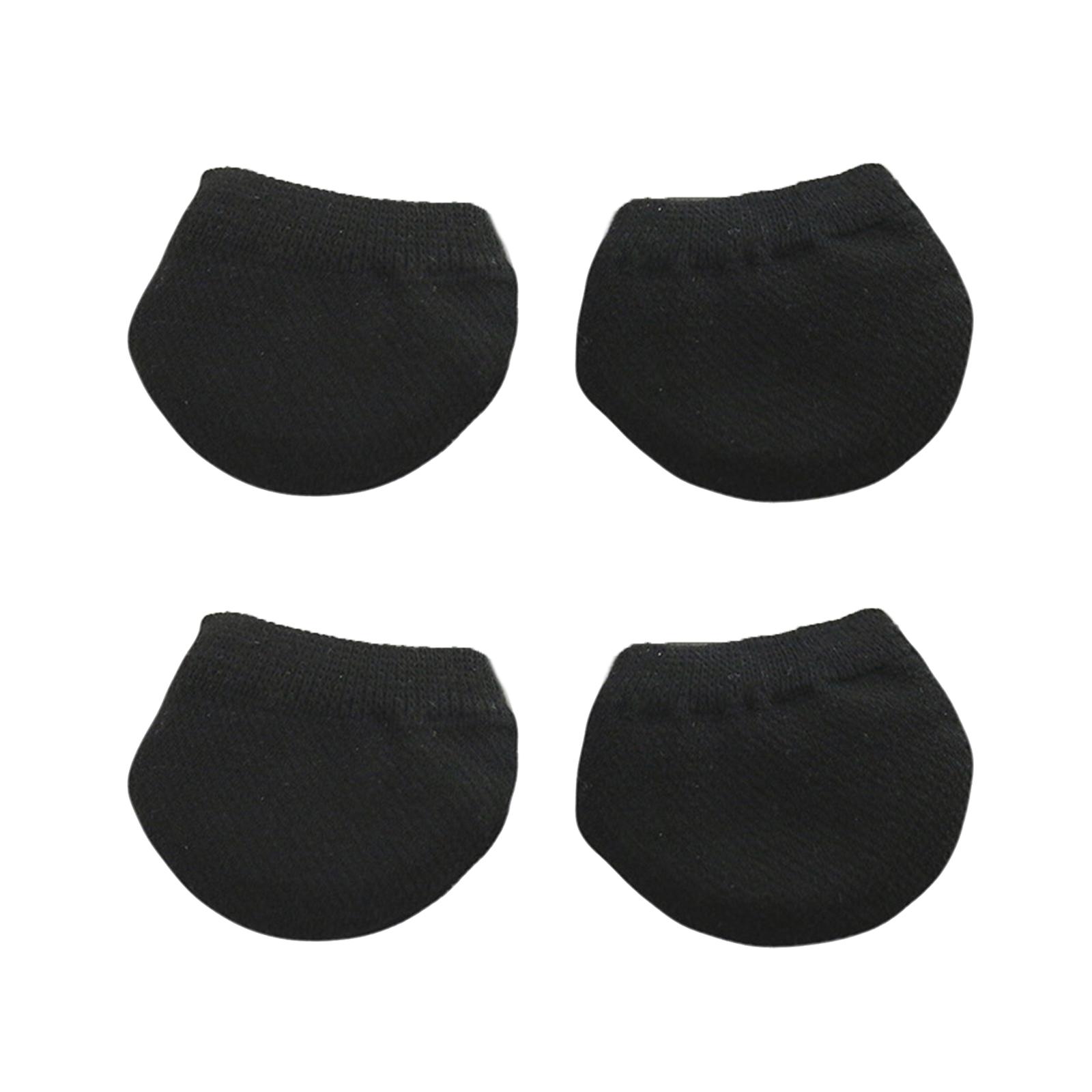 

4pcs Suitcase Wheel Protectors Wear Resistant Polyester Ensuring Stability And Longevity Ideal For Frequent Traveler чорний