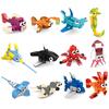 MOC Marine Insect Bird Building Block Set Animal Model Small Particle Puzzle Bricks for Kids
