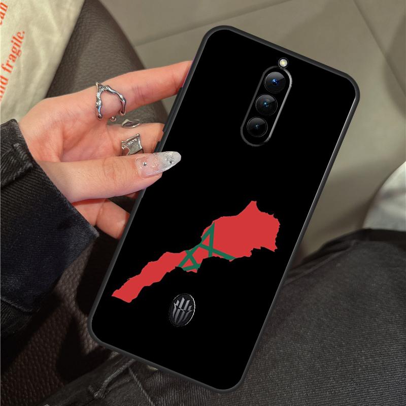 

Morocco Flag Coat Of Arms Case For ZTE Nubia RedMagic 11 Air 8 9 10 8S 9S 10S Pro Plus 5G 5S 6 7 6S 7S Pro 10 Air Cover Red Magic 6