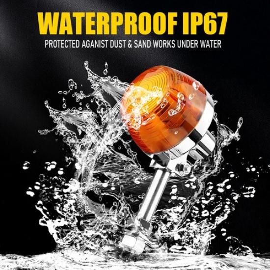 Motorcycle Turn Signal Light For Honda C70 CT70 CT90 XL100 CB350 CM400 CB450 EOA