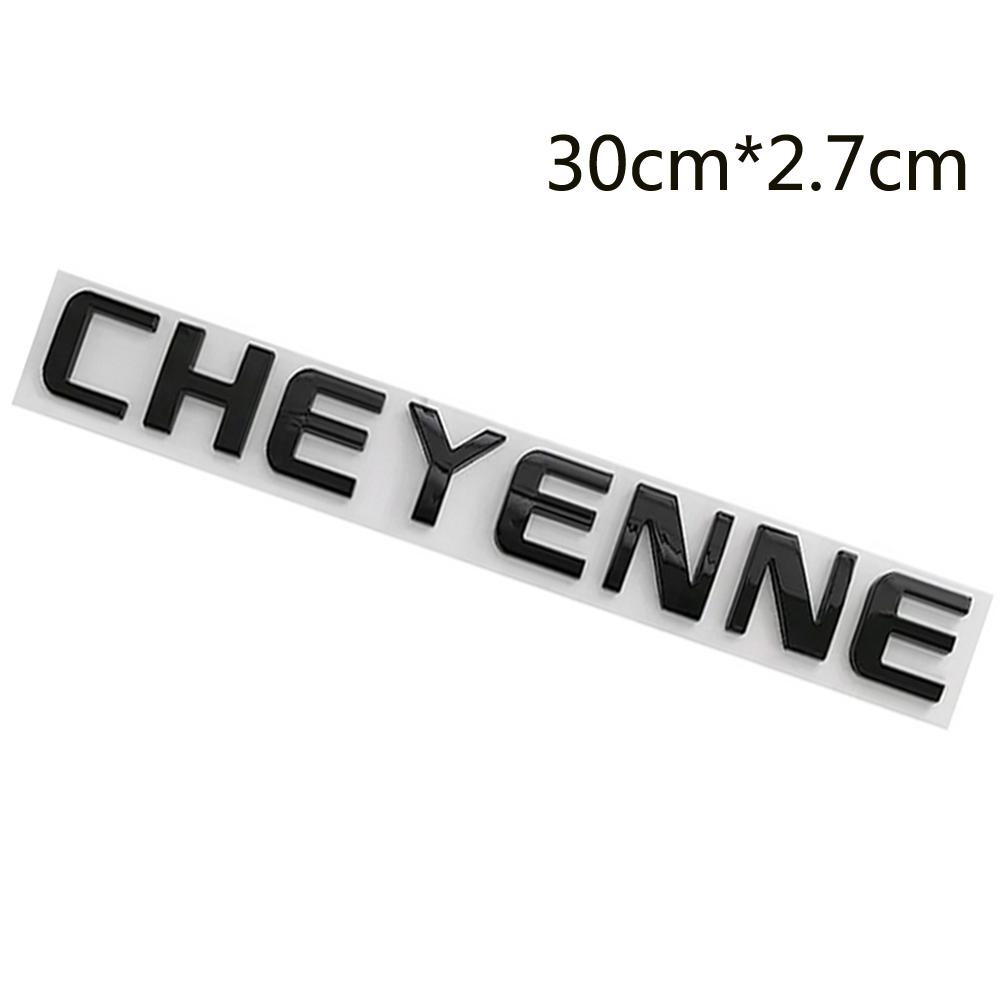 

1 Piece For Chevrolet CHEYENNE ABS Car Logo Sticker Letter Rear Bumper Sticker Automotive Accessories