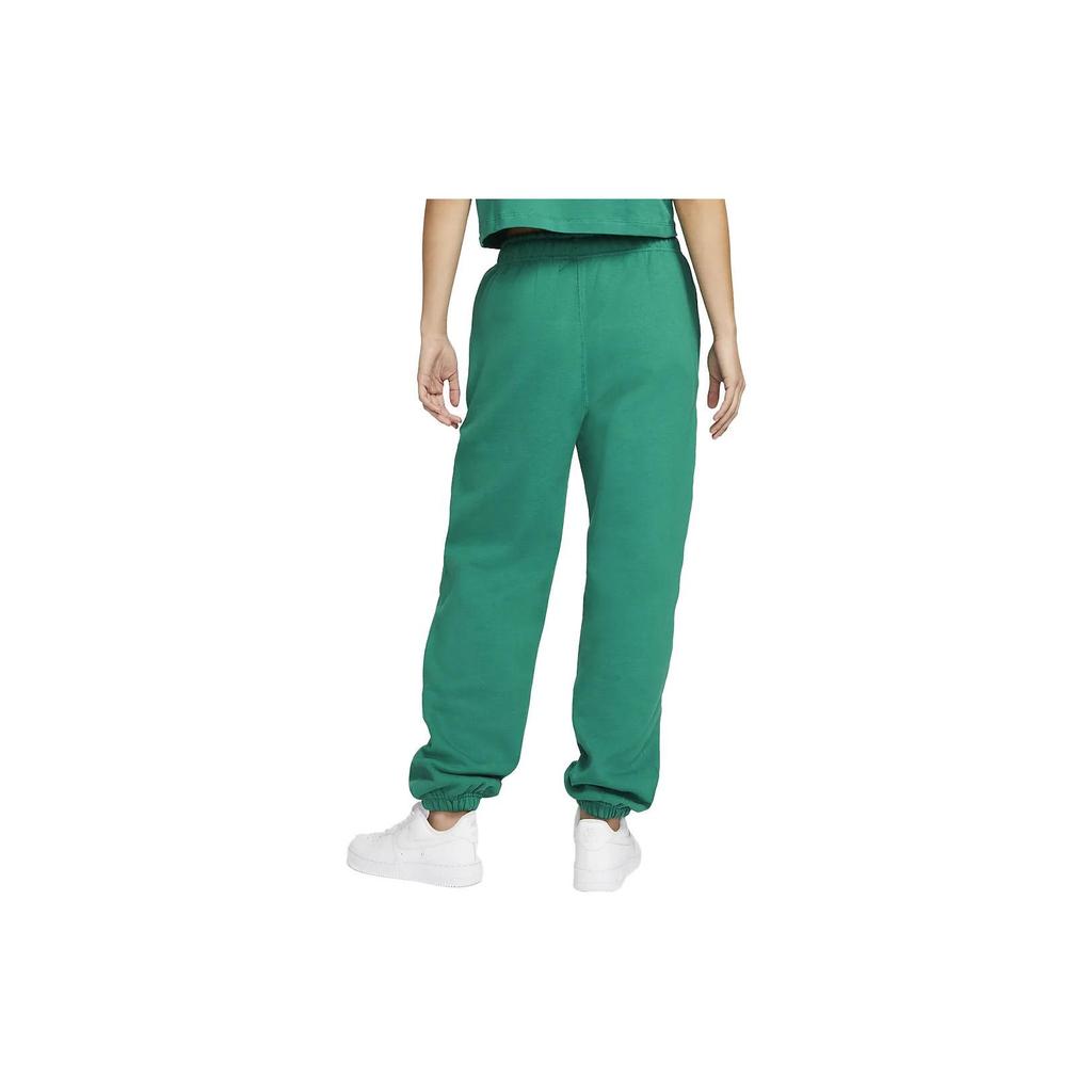 Nike Solid Color Elastic Waist Jogger Pants Women Bottoms Mystic-Green CW5565-340