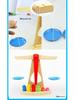 Wooden Balance Scale Toy for Early Learning: Teaches Babies Balance Principles, Ages 0.5-3 Years