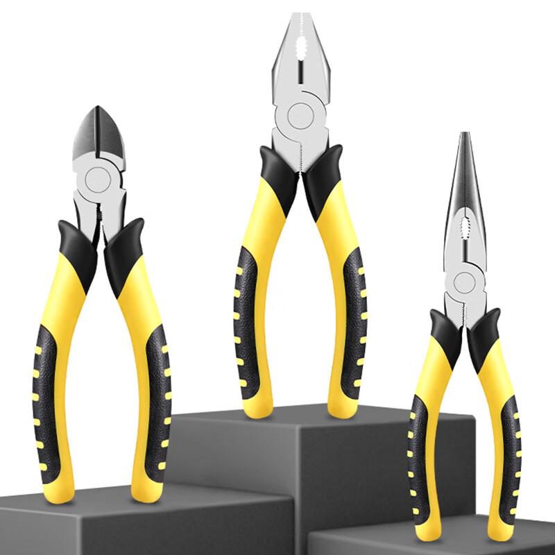 8-inch Carbon Steel Multi-functional Combination Pliers