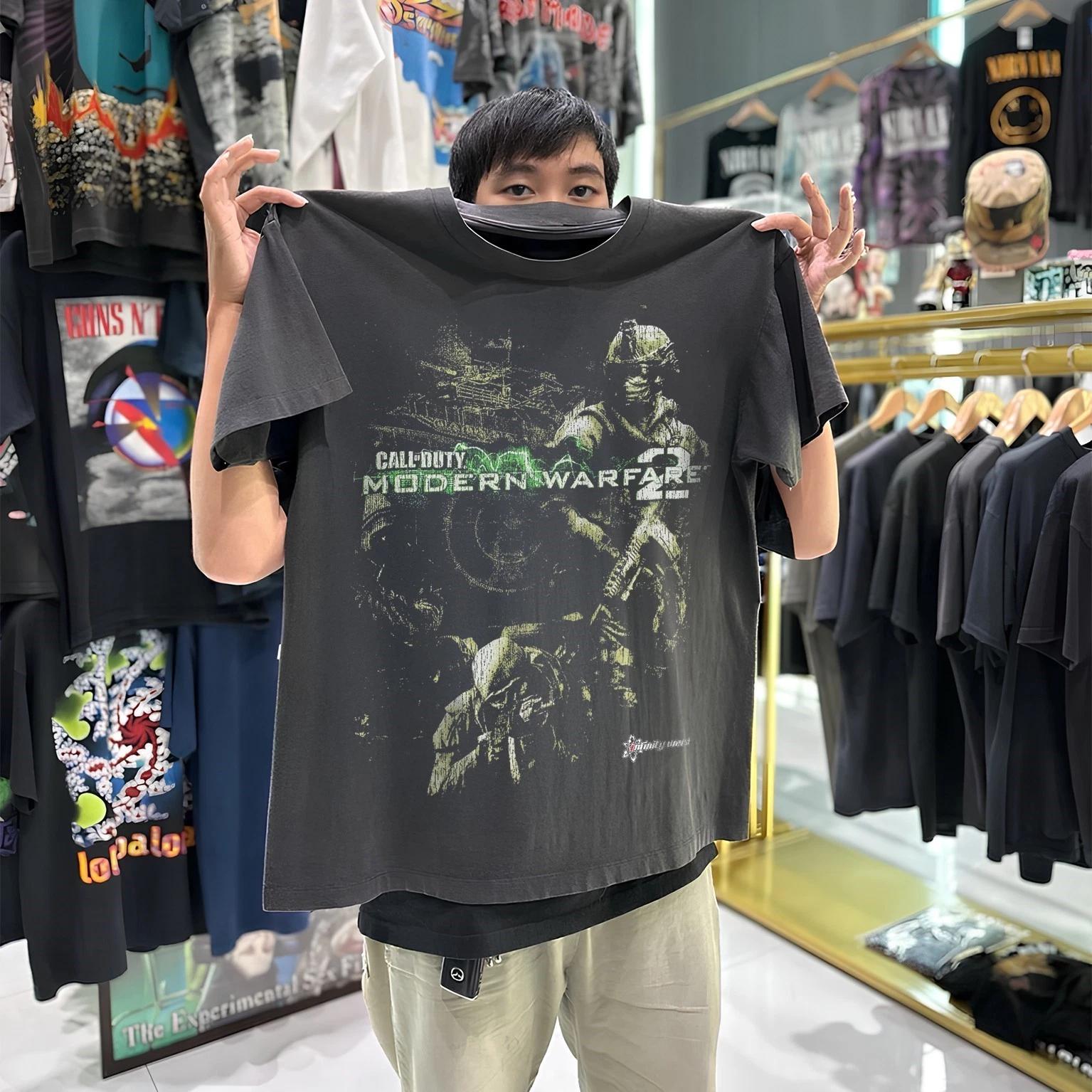 Call Of Duty Washed T-Shirt Black M XL