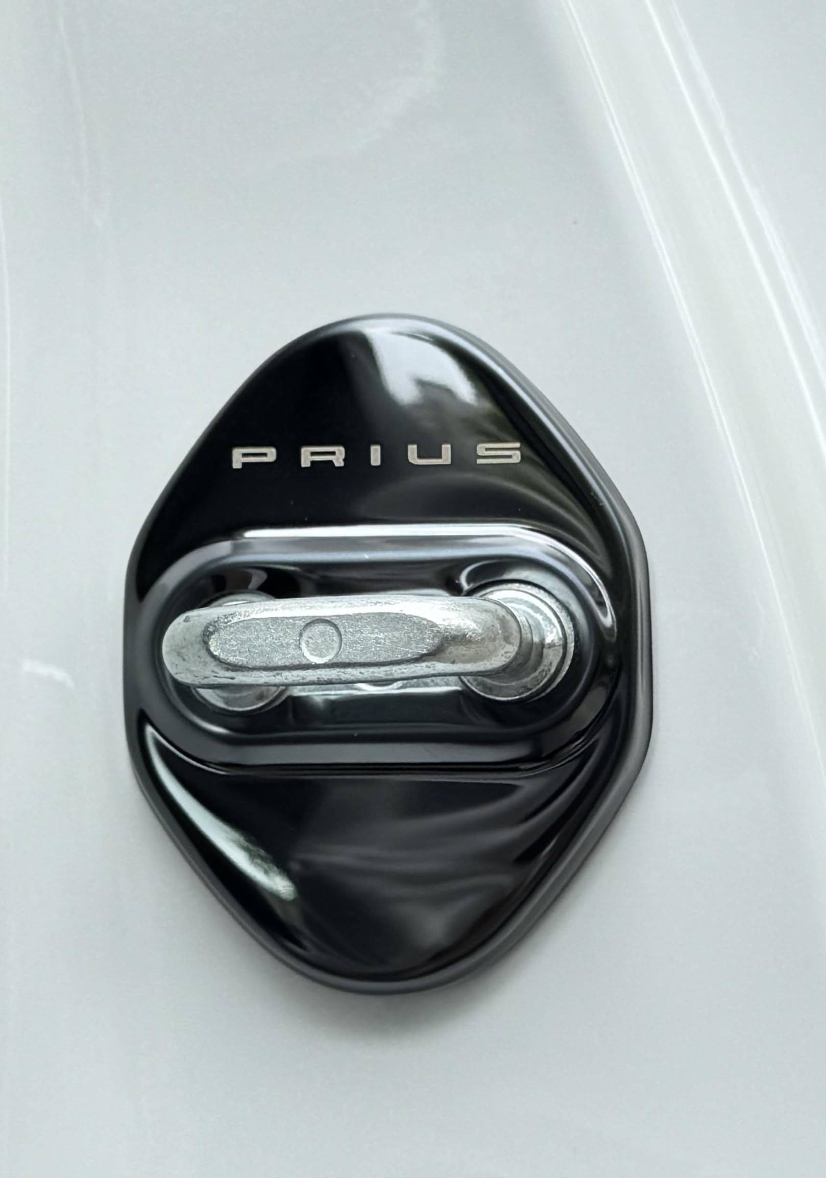 MEKOMEKO Совместимая накладка на порог двери для Prius 50-й и 60-й серий чёрный